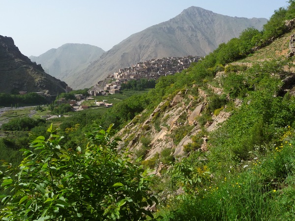 #htmlcaption Toubkal climbing