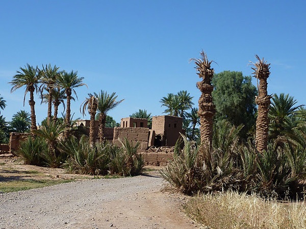 #htmlcaption Draa et dunes de Chegaga