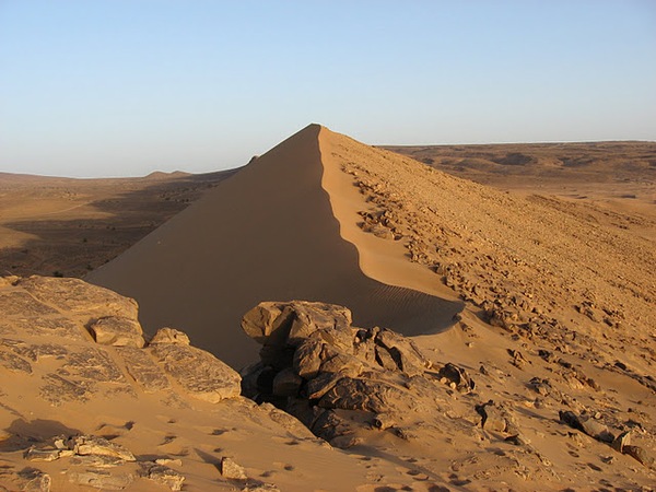 Djebel Saghrou et sahara