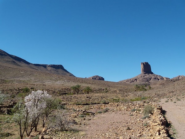 Djebel Saghrou et sahara